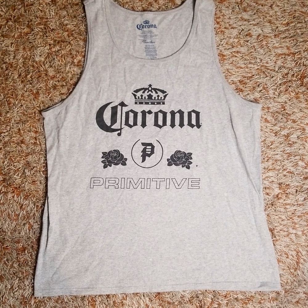 7S14.  Corona x Primitive tank (mens)